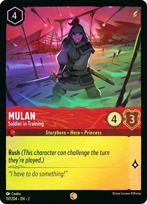 Mulan - Soldier in Training (Corrected Version)
Rise of the Floodborn
Single
Lorcana