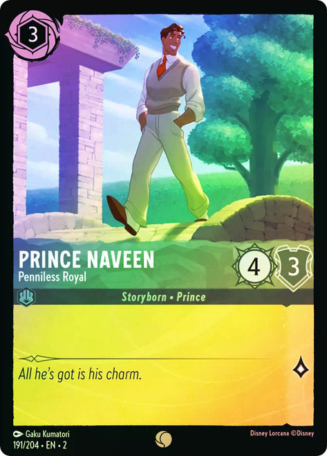 Prince Naveen Penniless Royal