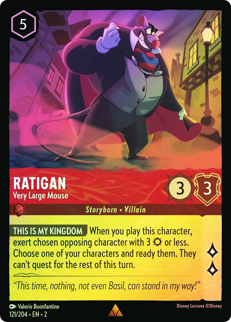 Ratigan Very Large Mouse