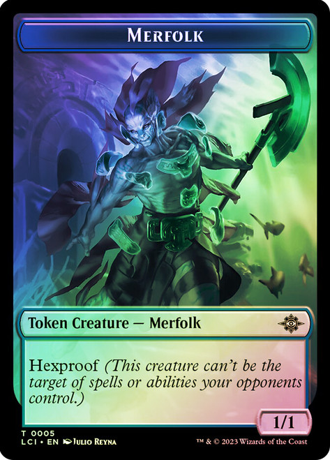 Angel Token} // {Treasure Token} | The Lost Caverns of Ixalan