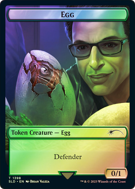 {Egg Token} (Secret Lair)\nPromo: General\nSingle\nMagic The Gathering