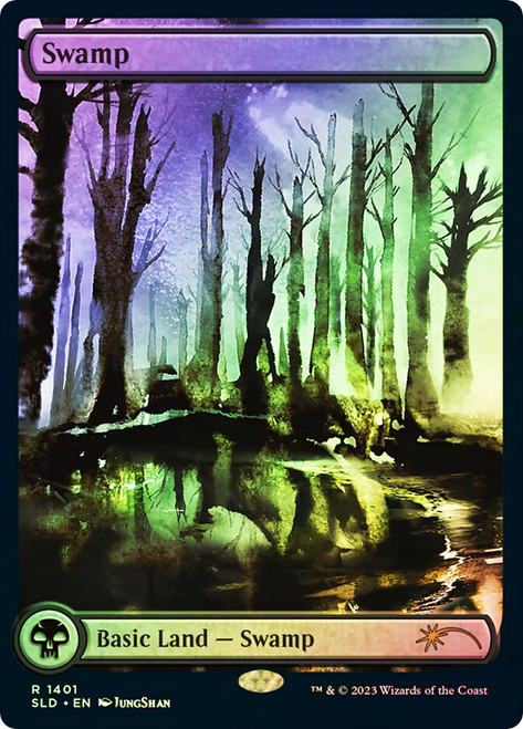 ファイレクシア沼 10枚セット mtg 英語swamp secret lair 沼 (Swamp) · Secret Lair Drop (SLD) #65 · Scryfall Magic The