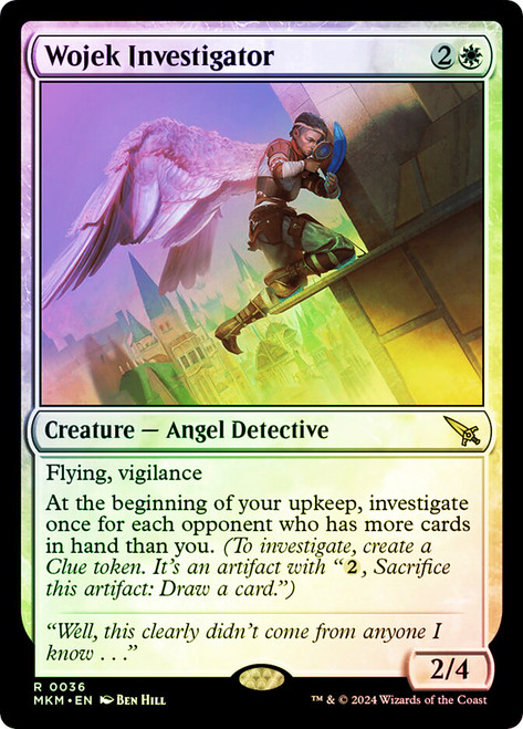 Wojek Investigator\nMurders at Karlov Manor\nSingle\nMagic The Gathering