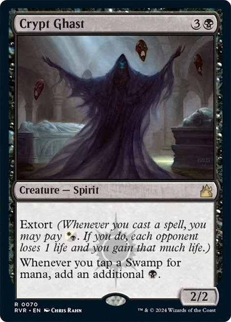 Crypt Ghast\nRavnica Remastered\nSingle\nMagic The Gathering