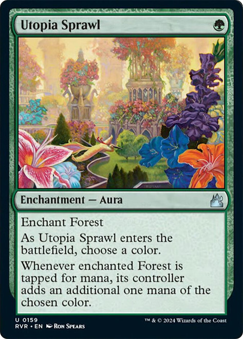 MTG DIS 楽園の拡散/Utopia Sprawl 日本語 4枚 Utopia Sprawl | Ravnica Remastered | Star City Games