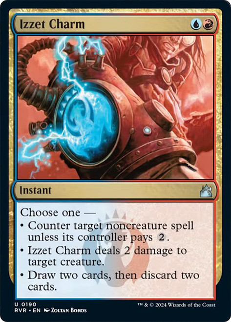 Izzet Charm\nRavnica Remastered\nSingle\nMagic The Gathering