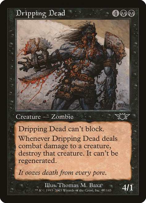 Dripping Dead\nLegions\nSingle\nMagic The Gathering