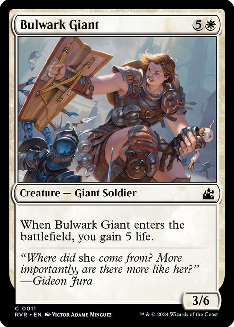 Bulwark Giant\nRavnica Remastered\nSingle\nMagic The Gathering