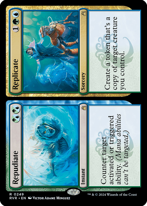 Repudiate // Replicate\nRavnica Remastered\nSingle\nMagic The Gathering