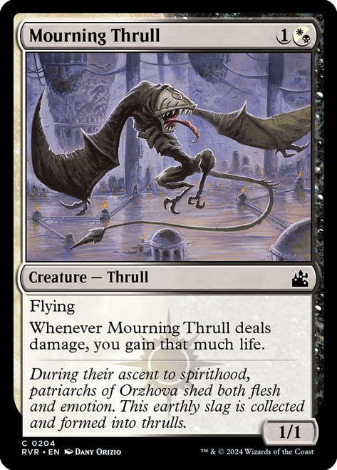 Mourning Thrull\nRavnica Remastered\nSingle\nMagic The Gathering