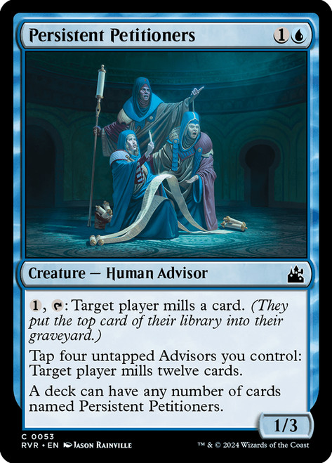 ❤︎❤︎ 美品‼️MTG Persistent Peritioners❤︎❤︎ Persistent Petitioners | Ravnica Remastered | Star City Games