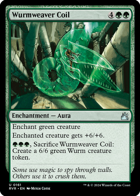 Wurmweaver Coil\nRavnica Remastered\nSingle\nMagic The Gathering