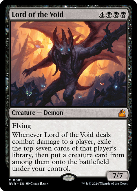 Lord of the Void\nRavnica Remastered\nSingle\nMagic The Gathering
