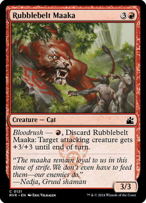 Rubblebelt Maaka\nRavnica Remastered\nSingle\nMagic The Gathering
