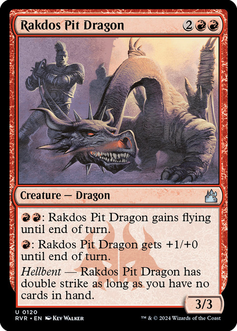 Rakdos Pit Dragon\nRavnica Remastered\nSingle\nMagic The Gathering