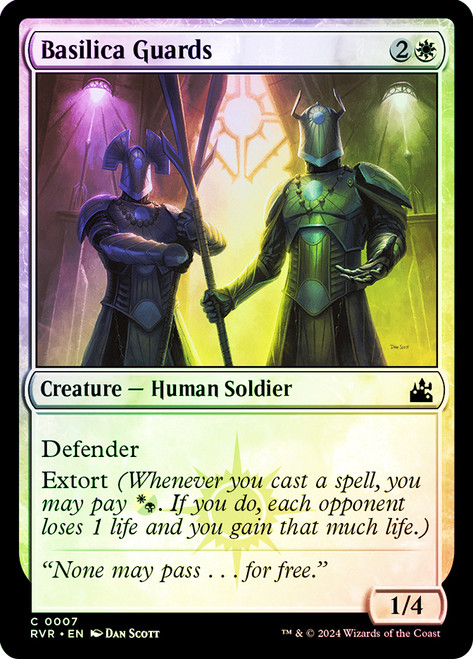 Basilica Guards\nRavnica Remastered\nSingle\nMagic The Gathering