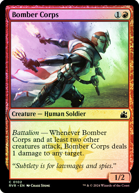 Bomber Corps\nRavnica Remastered\nSingle\nMagic The Gathering