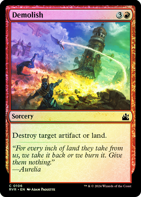 Demolish\nRavnica Remastered\nSingle\nMagic The Gathering