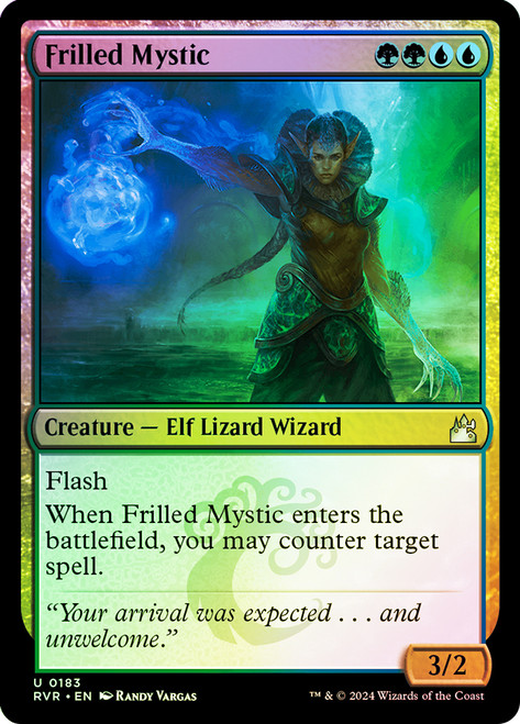 Frilled Mystic\nRavnica Remastered\nSingle\nMagic The Gathering