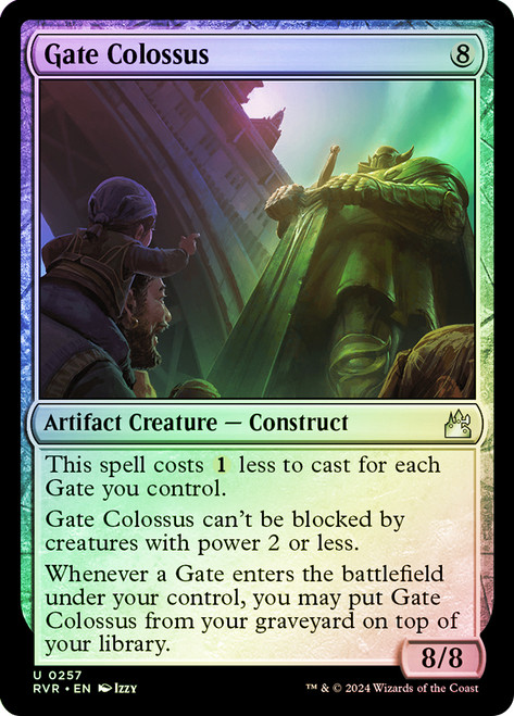 Gate Colossus\nRavnica Remastered\nSingle\nMagic The Gathering
