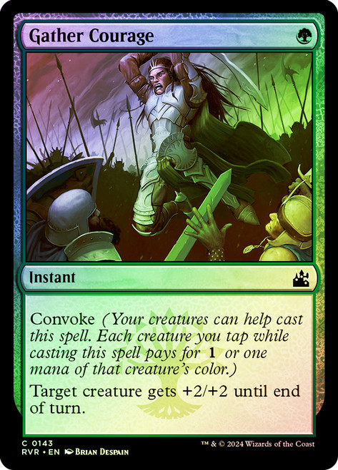 Gather Courage\nRavnica Remastered\nSingle\nMagic The Gathering