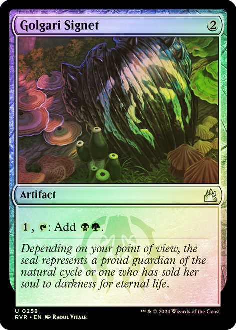 Golgari Signet\nRavnica Remastered\nSingle\nMagic The Gathering