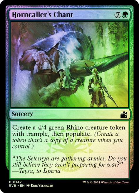 Horncaller's Chant\nRavnica Remastered\nSingle\nMagic The Gathering