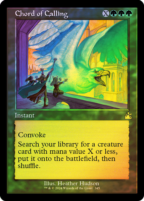 Chord of Calling (Serial Number) (Retro Frame) | Ravnica