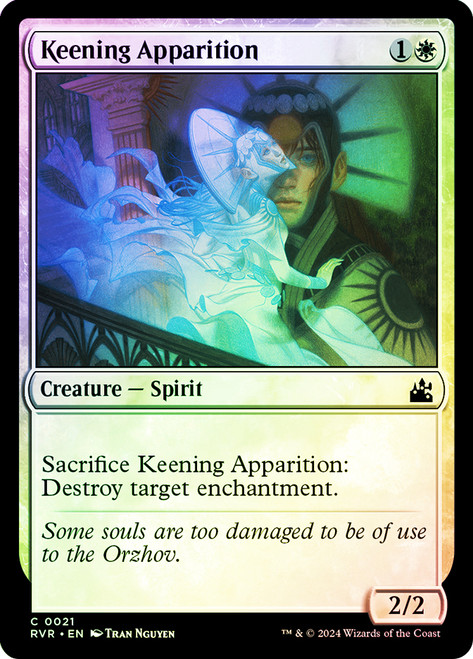 Keening Apparition\nRavnica Remastered\nSingle\nMagic The Gathering