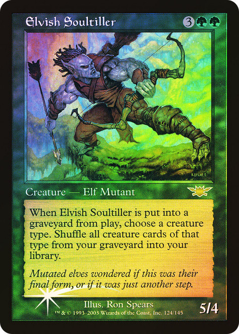Elvish Soultiller\nLegions\nSingle\nMagic The Gathering