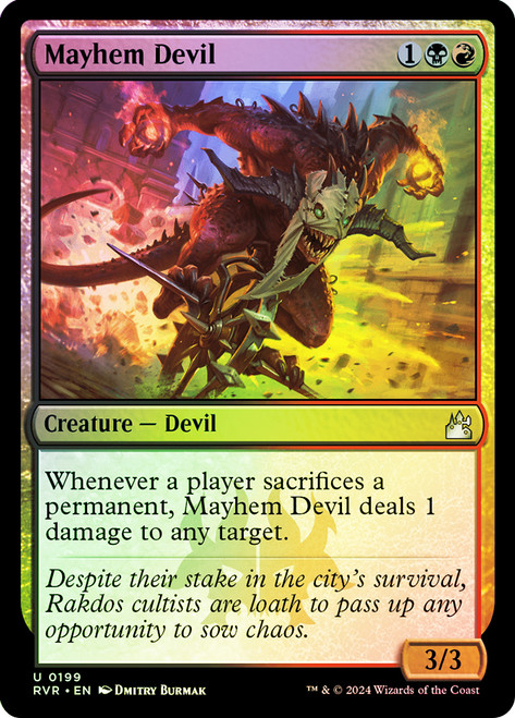 Mayhem Devil\nRavnica Remastered\nSingle\nMagic The Gathering
