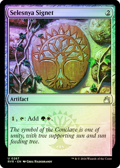 Selesnya Signet\nRavnica Remastered\nSingle\nMagic The Gathering