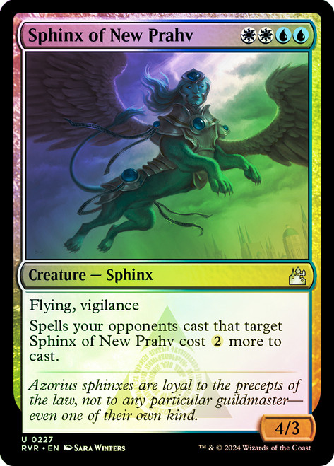 Sphinx of New Prahv\nRavnica Remastered\nSingle\nMagic The Gathering