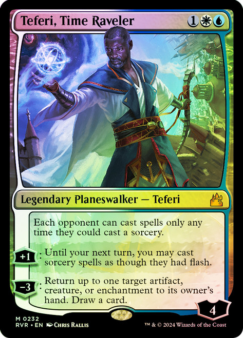 Teferi, Time Raveler\nRavnica Remastered\nSingle\nMagic The Gathering