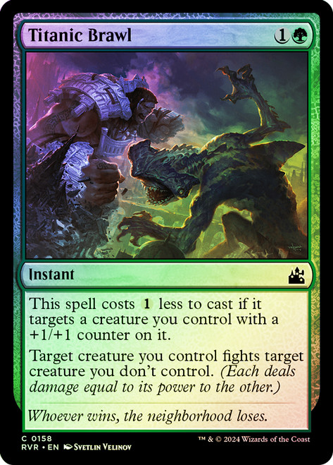 Titanic Brawl\nRavnica Remastered\nSingle\nMagic The Gathering