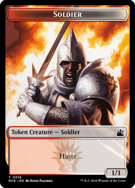 {Soldier Token}\nRavnica Remastered\nSingle\nMagic The Gathering