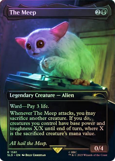 MTG 周到の神ケフネト　マスターピース　msp マスピ The Meep (Doctor Who) | Secret Lair Drop | Star City Games