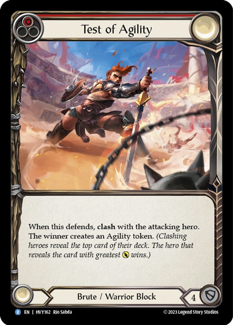 Test of Agility Singles