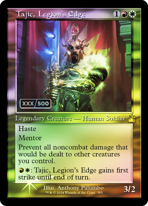 Tajic, Legion's Edge
Ravnica Remastered
Single
Magic: The Gathering