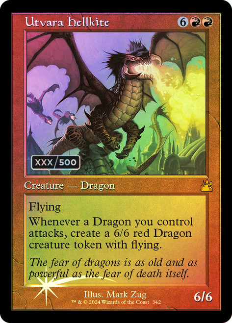 Utvara Hellkite
Ravnica Remastered
Single
Magic: The Gathering