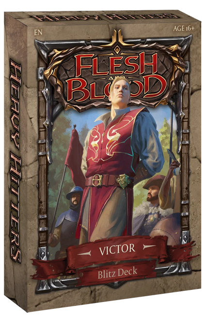 Flesh and Blood - Heavy Hitters Blitz Deck: Victor [SLD-FAB-INT-HVYBLITZ-EN-VICTOR]