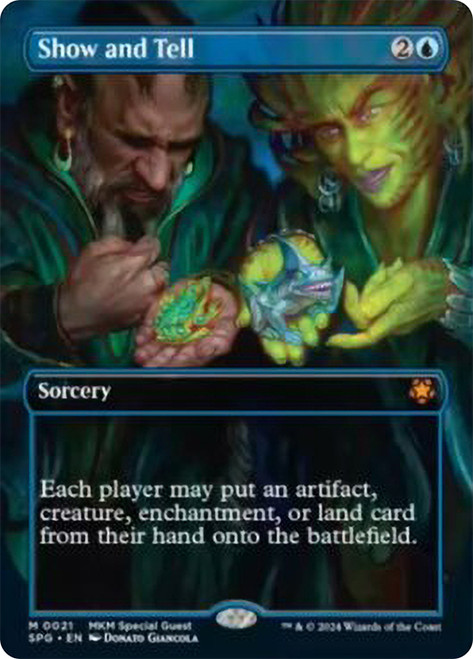 Show and Tell (Borderless)\nSpecial Guests\nSingle\nMagic The Gathering