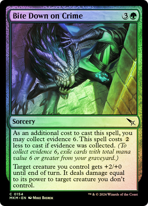 Bite Down on Crime\nMurders at Karlov Manor\nSingle\nMagic The Gathering