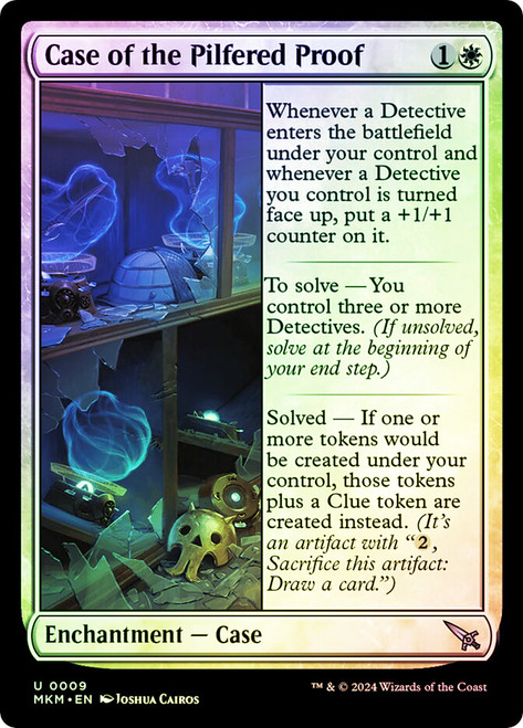 Case of the Pilfered Proof\nMurders at Karlov Manor\nSingle\nMagic The Gathering