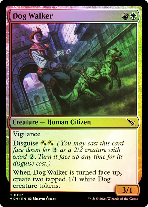 Dog Walker\nMurders at Karlov Manor\nSingle\nMagic The Gathering