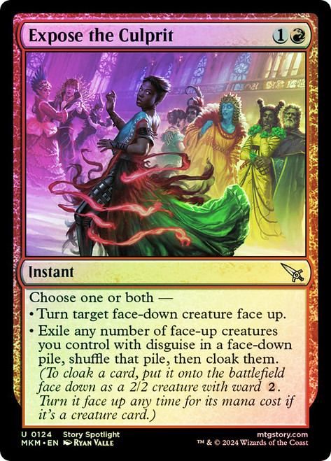 Expose the Culprit\nMurders at Karlov Manor\nSingle\nMagic The Gathering