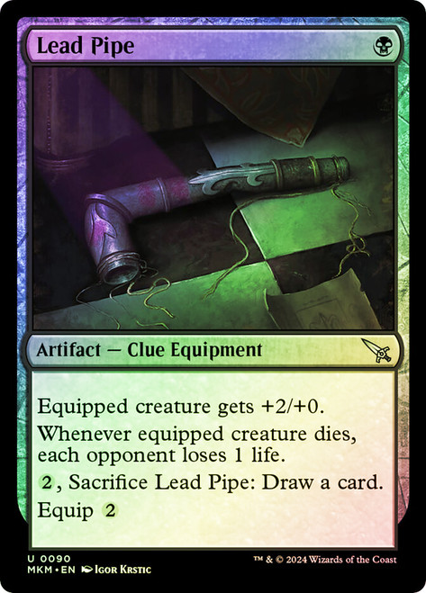 Lead Pipe\nMurders at Karlov Manor\nSingle\nMagic The Gathering