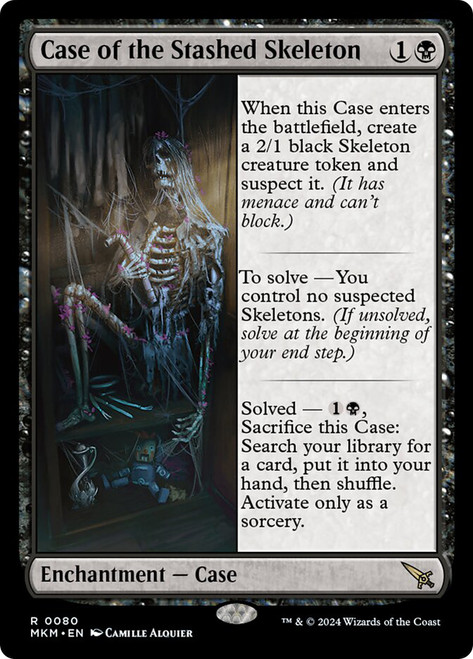 Case of the Stashed Skeleton\nMurders at Karlov Manor\nSingle\nMagic The Gathering