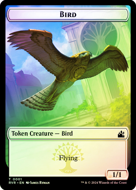 {Bird Token} // {Zombie Token}\nRavnica Remastered\nSingle\nMagic The Gathering