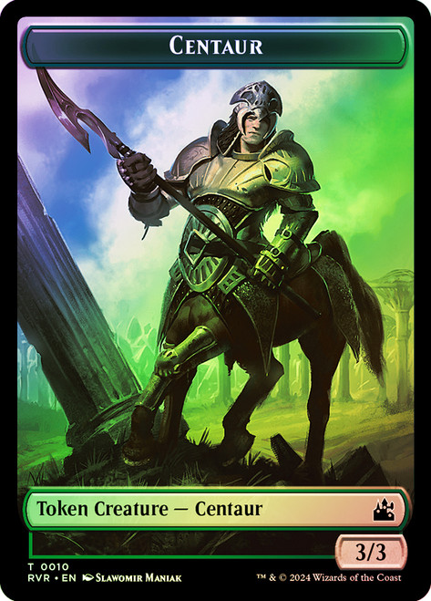 {Centaur Token} // {Elf Knight Token}
Ravnica Remastered
Single
Magic: The Gathering